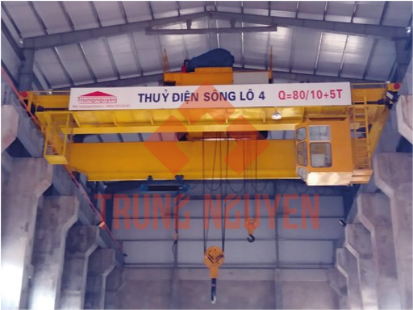 Ảnh của Cầu trục gian máy Q=75/20+5T